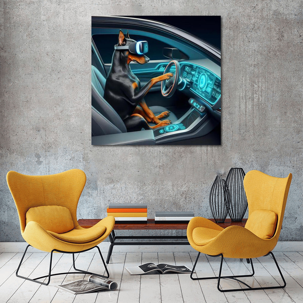 Doberman at the wheel: The future on wheels