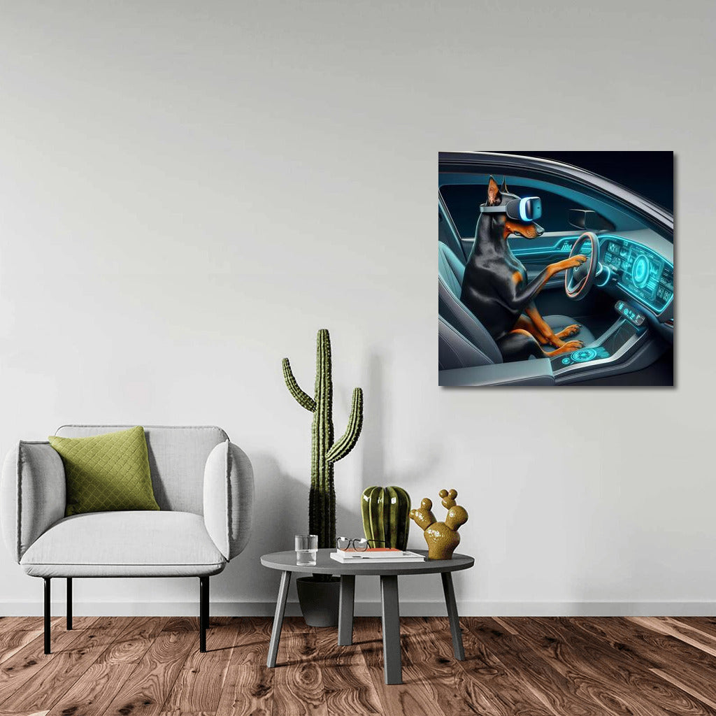 Doberman at the wheel: The future on wheels