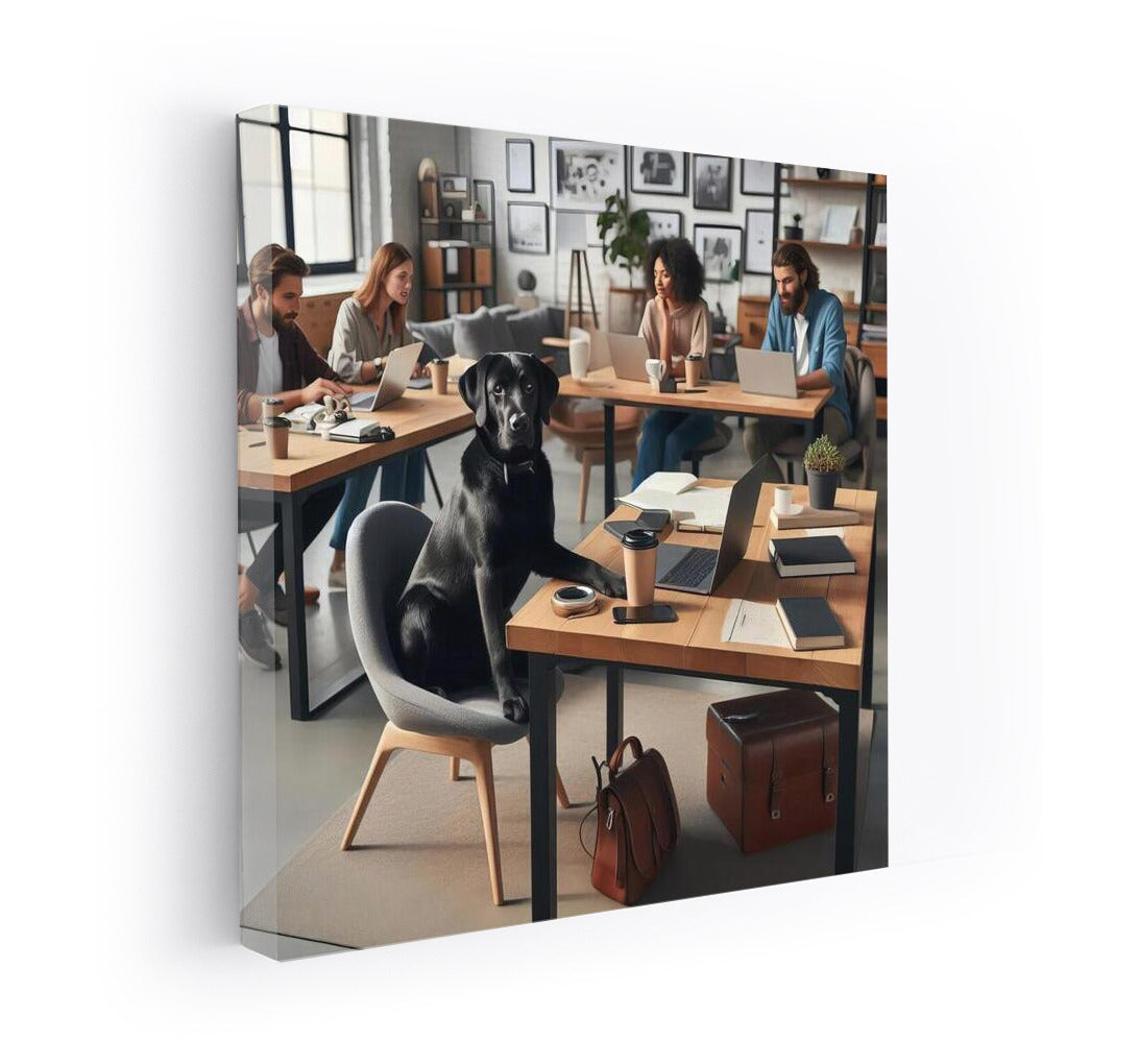Dog Office Cozy: Dog Coworking Space 2 for Stylish Interior
