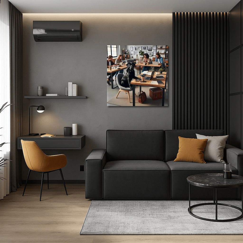 Dog Office Cozy: Dog Coworking Space 2 for Stylish Interior
