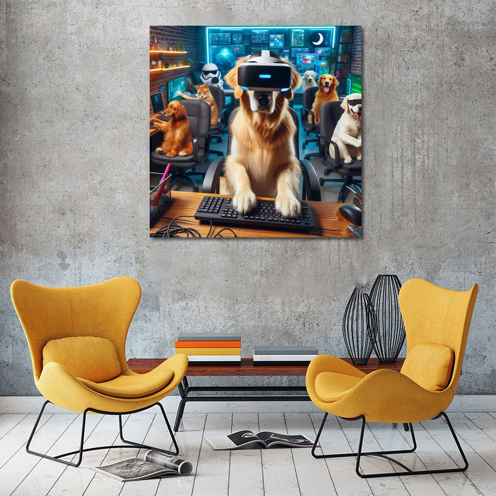 Dog Cyber Cafe: Programmers on Paws