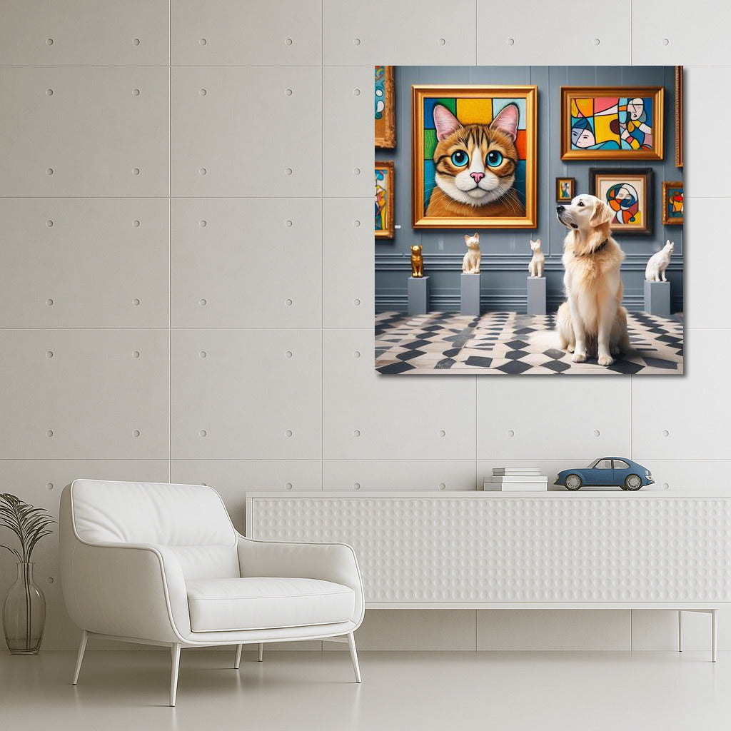 Dog in the Gallery: The Picturesque World of Art and Animals