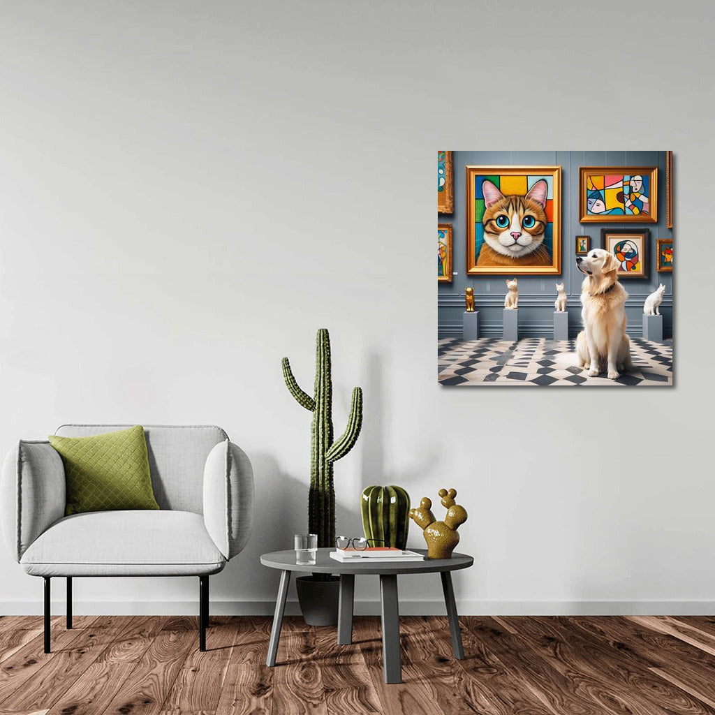Dog in the Gallery: The Picturesque World of Art and Animals