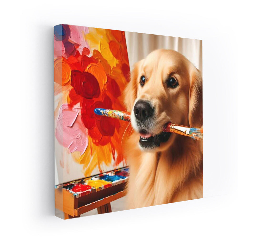 Labrador's Creativity: Bright Strokes of the Artist