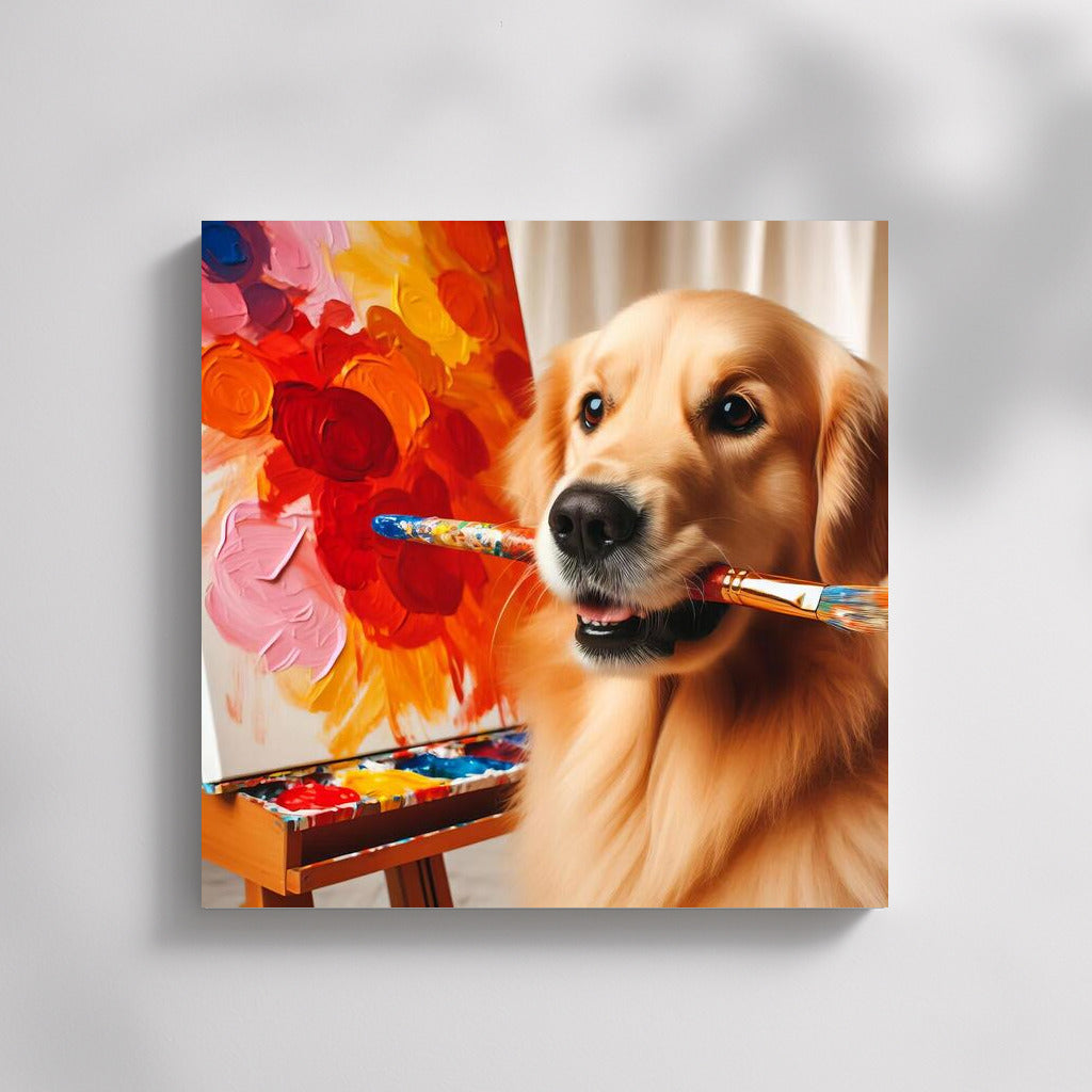 Labrador's Creativity: Bright Strokes of the Artist