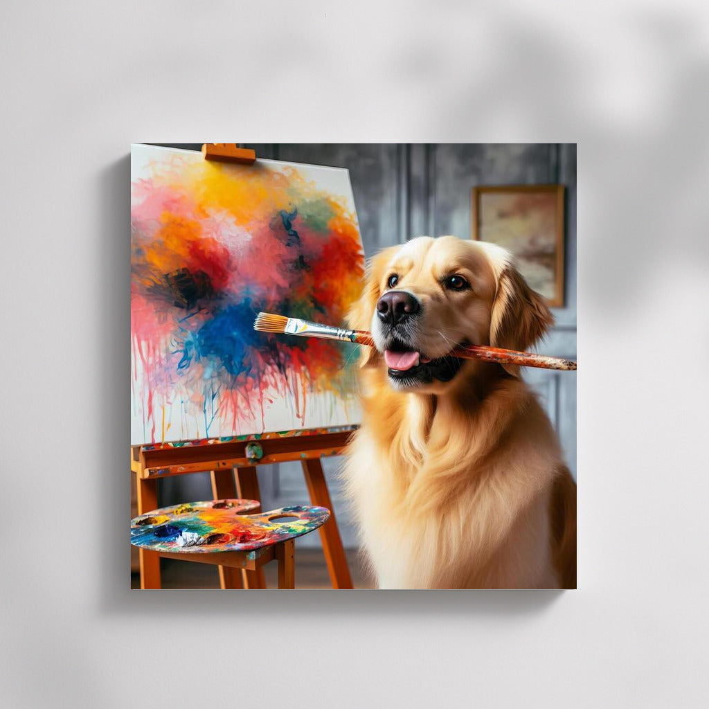 Tailed Van Gogh: Creativity and Chaos