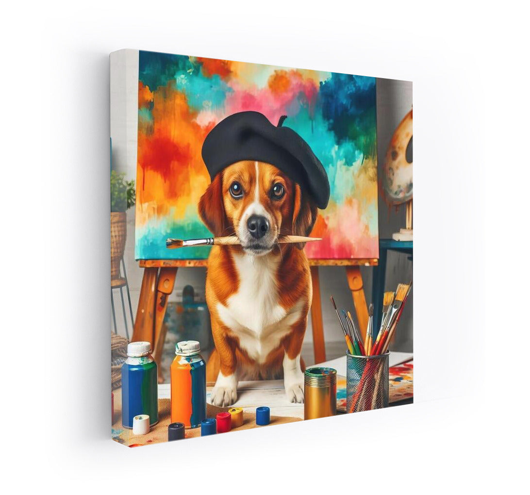 Creative Bulldog in Bright Studio: Joy and Comfort for Your Home