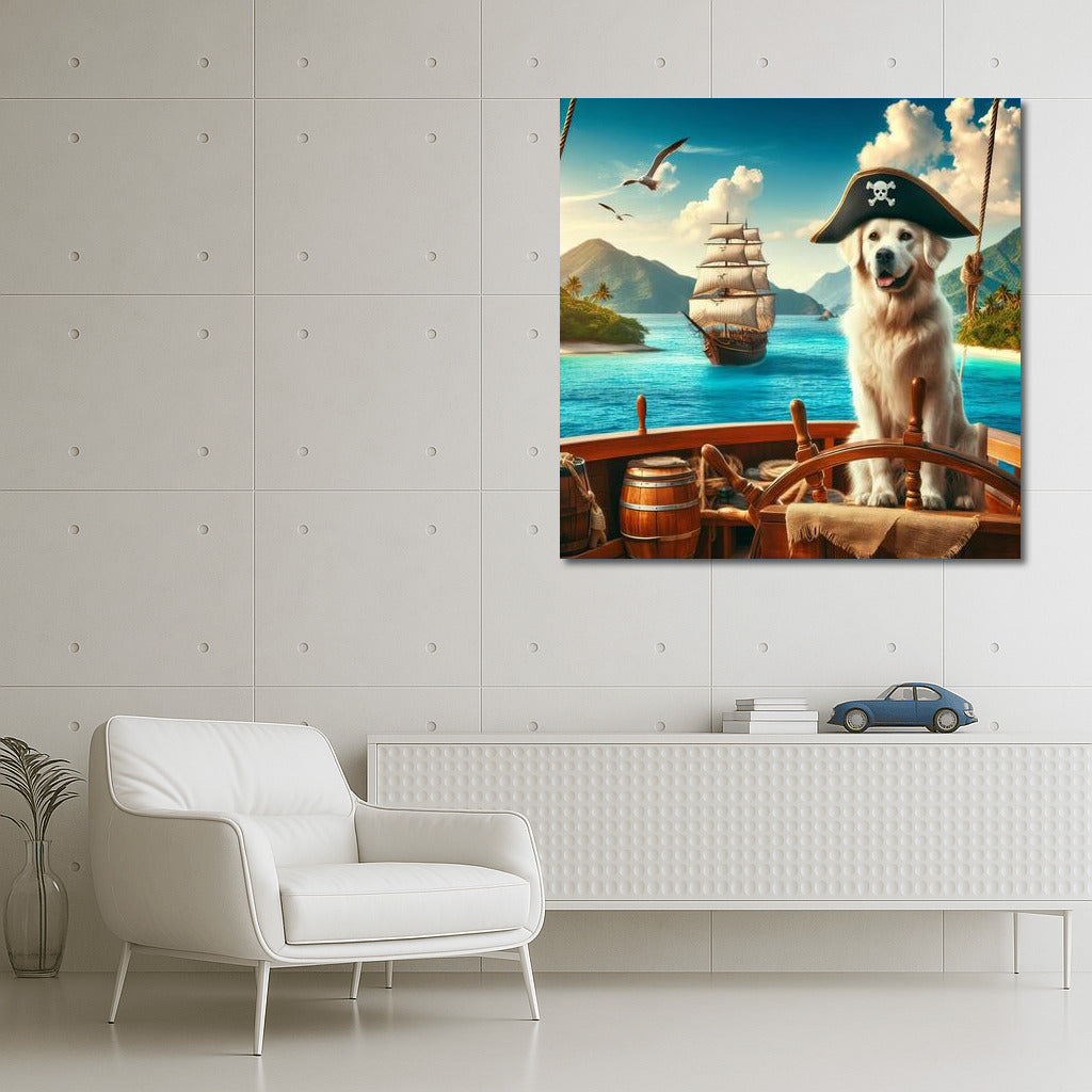 Pirate Captain Dog: Journey to Treasure Island