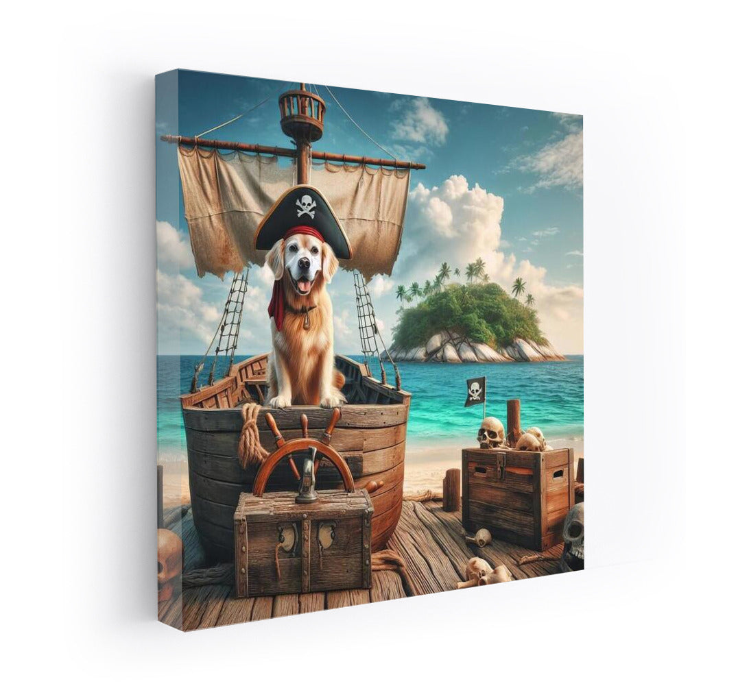Dog-Captain: Pirate Adventures at Treasure Island