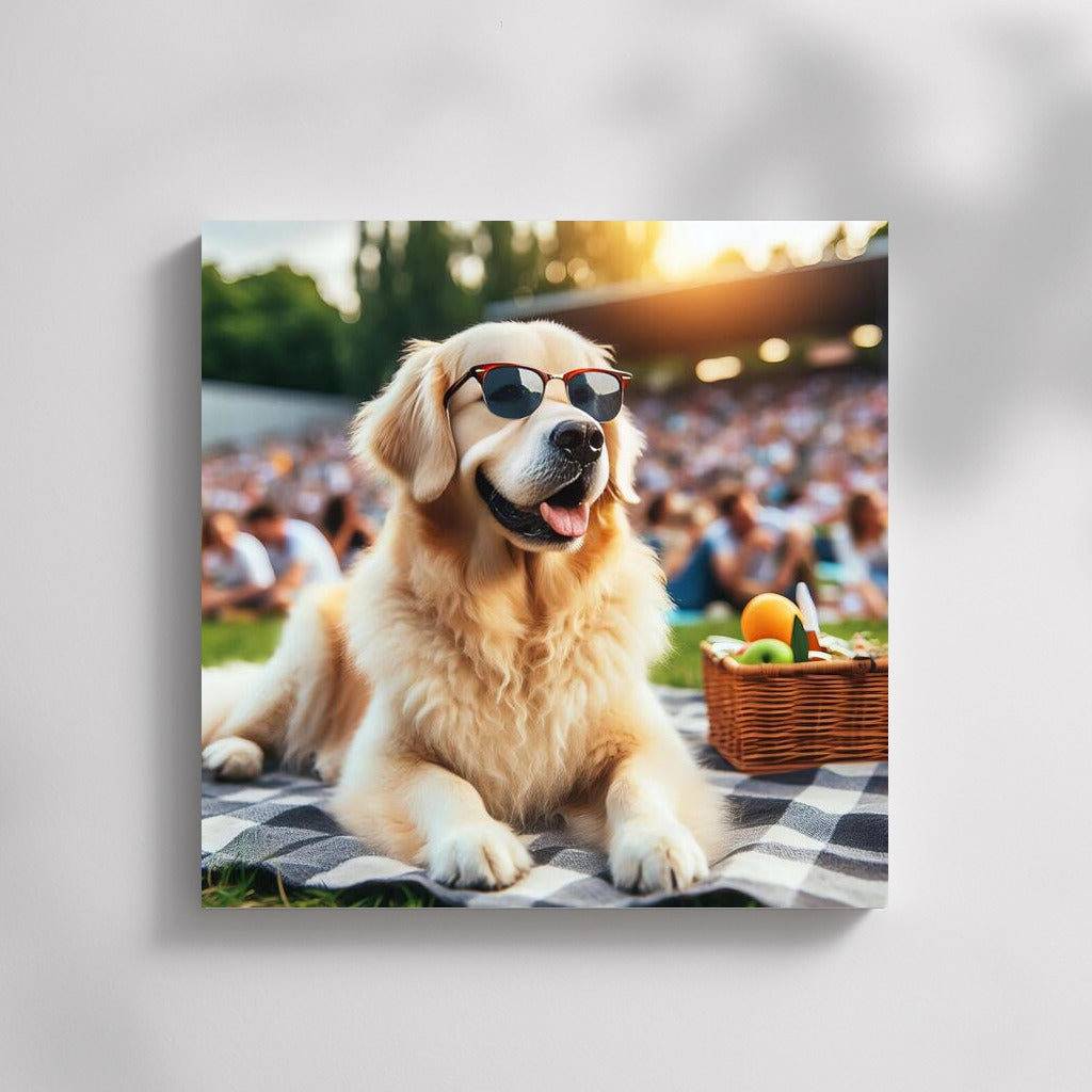 Melody of the Sun: Dog at the Open Concert