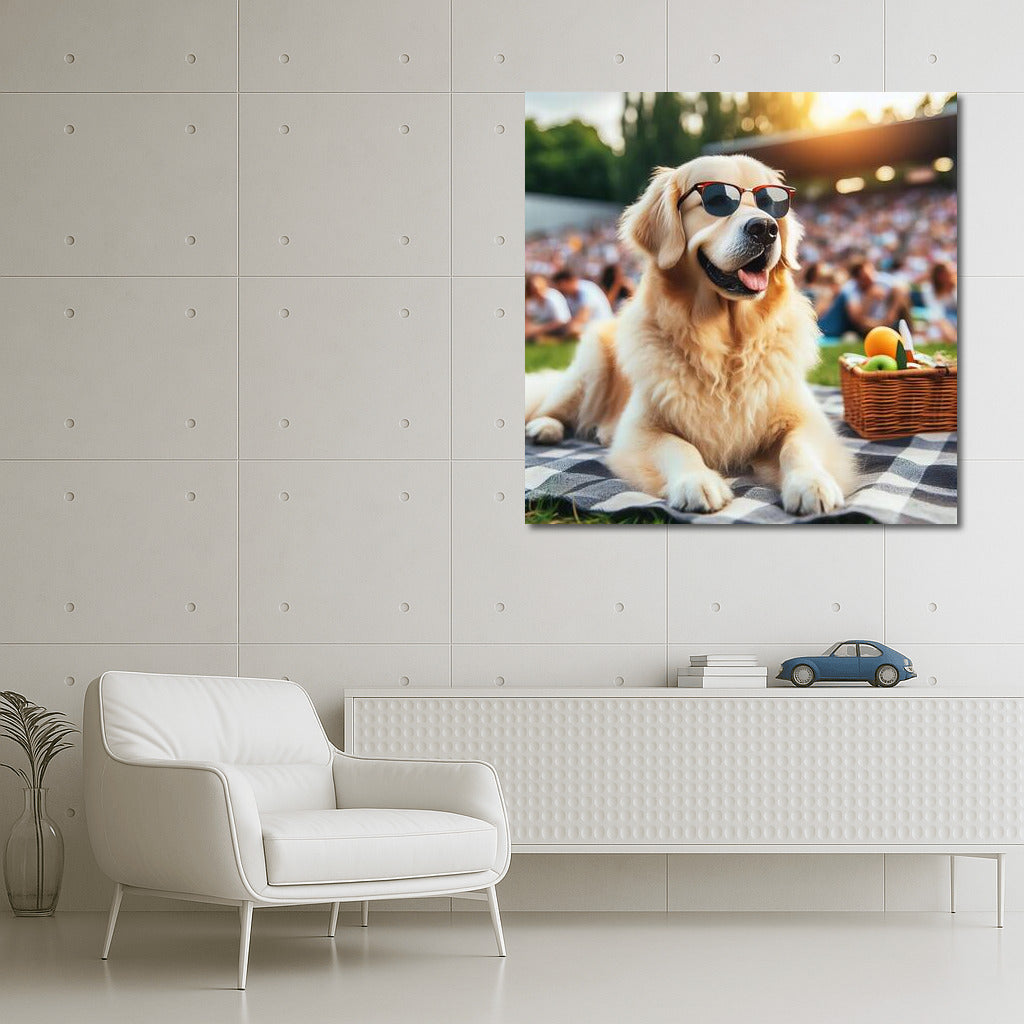 Melody of the Sun: Dog at the Open Concert