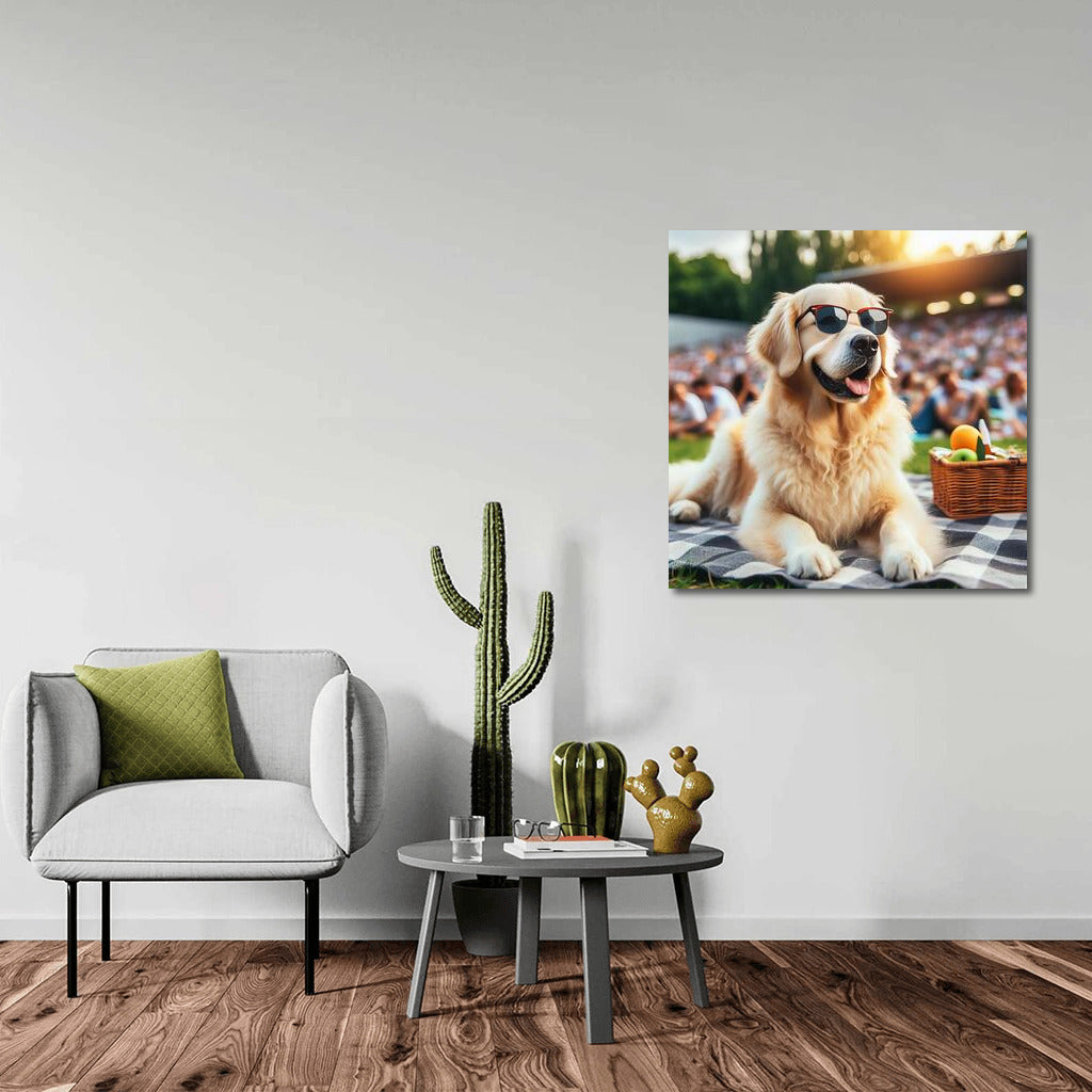 Melody of the Sun: Dog at the Open Concert