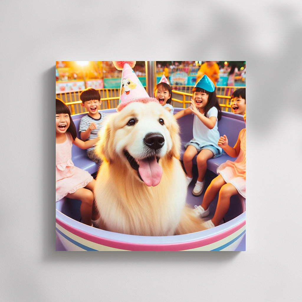 Carnival of Joy: Dog in the Magic Vortex