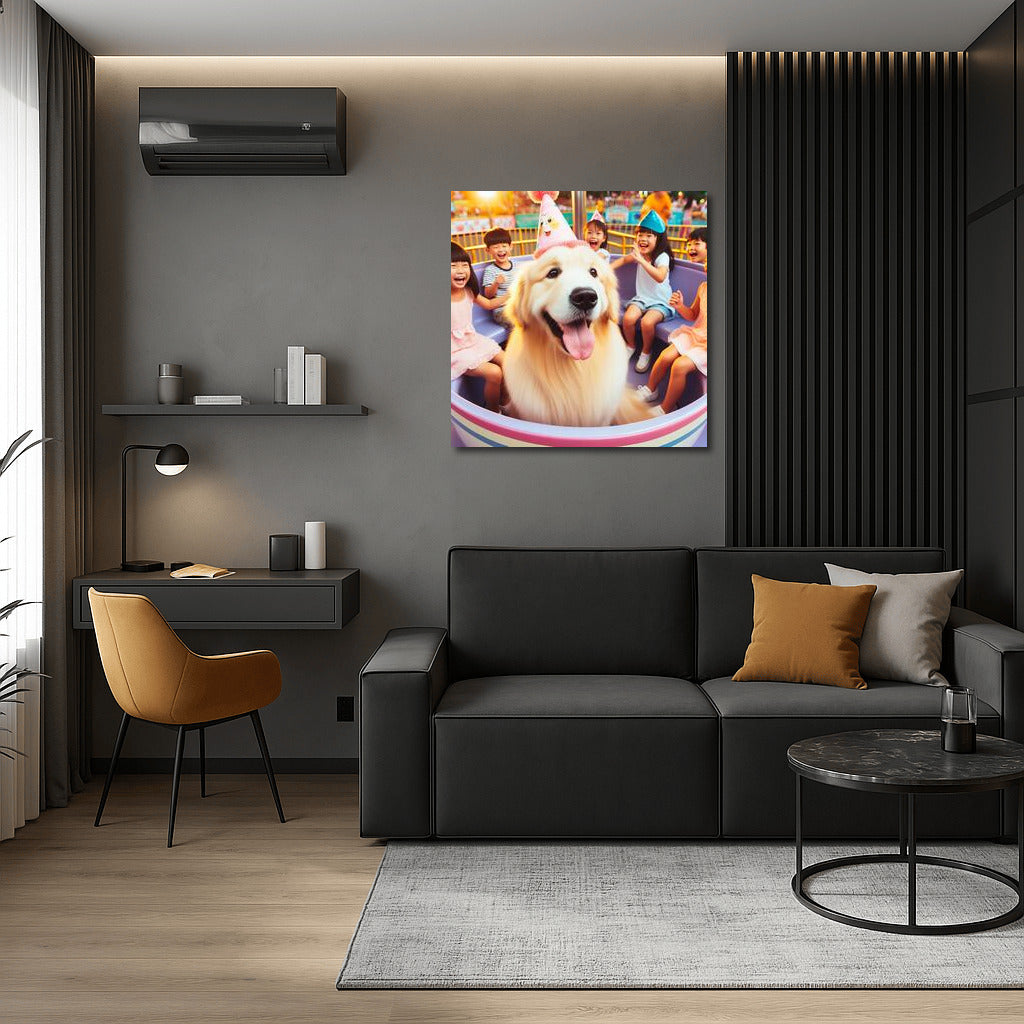 Carnival of Joy: Dog in the Magic Vortex