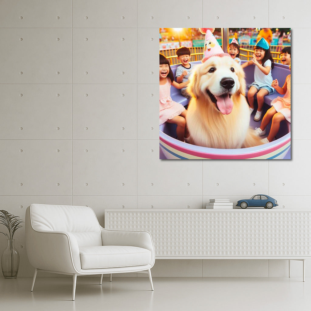 Carnival of Joy: Dog in the Magic Vortex