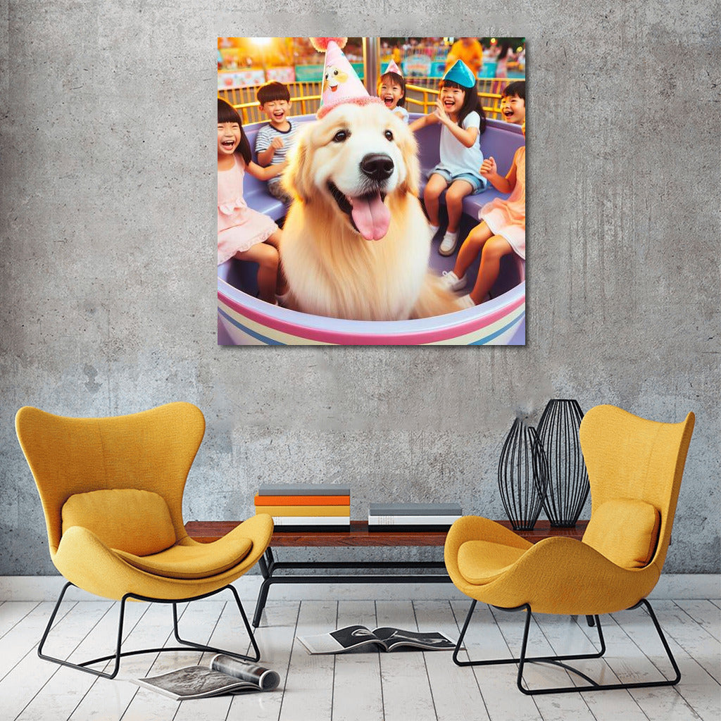 Carnival of Joy: Dog in the Magic Vortex