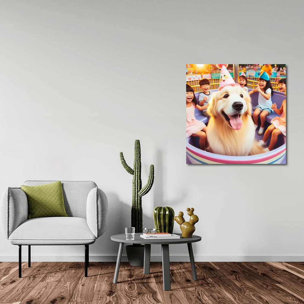 Carnival of Joy: Dog in the Magic Vortex
