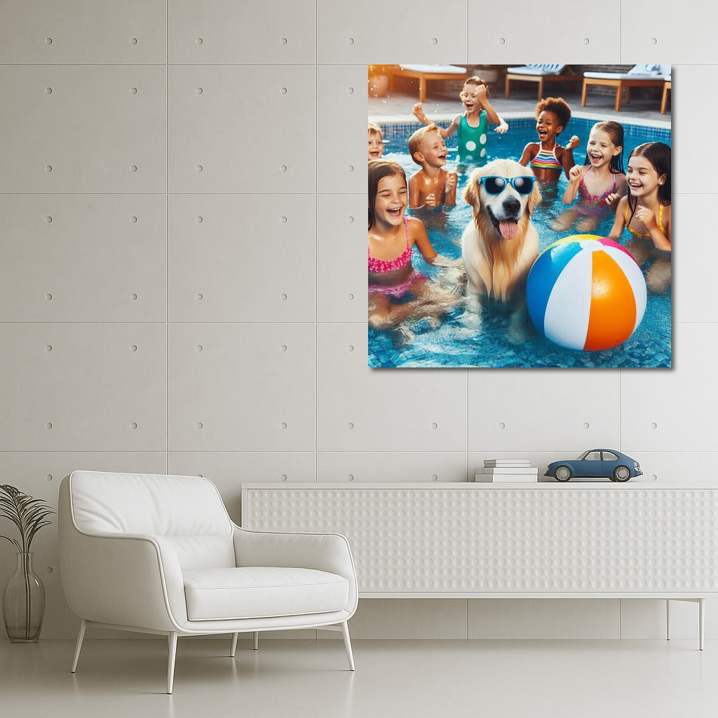 Summer Pool Party Dog: Bringing Fun to Your Home