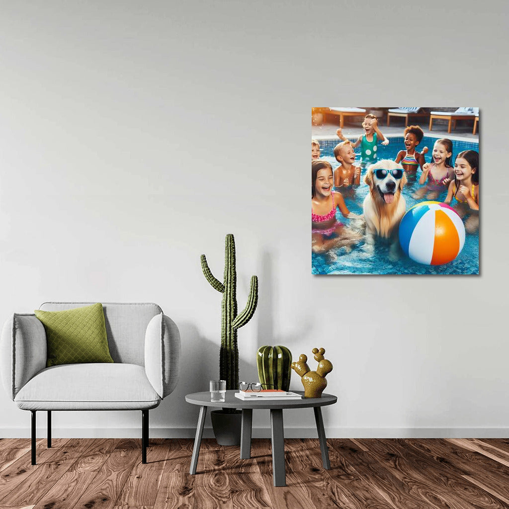 Summer Pool Party Dog: Bringing Fun to Your Home