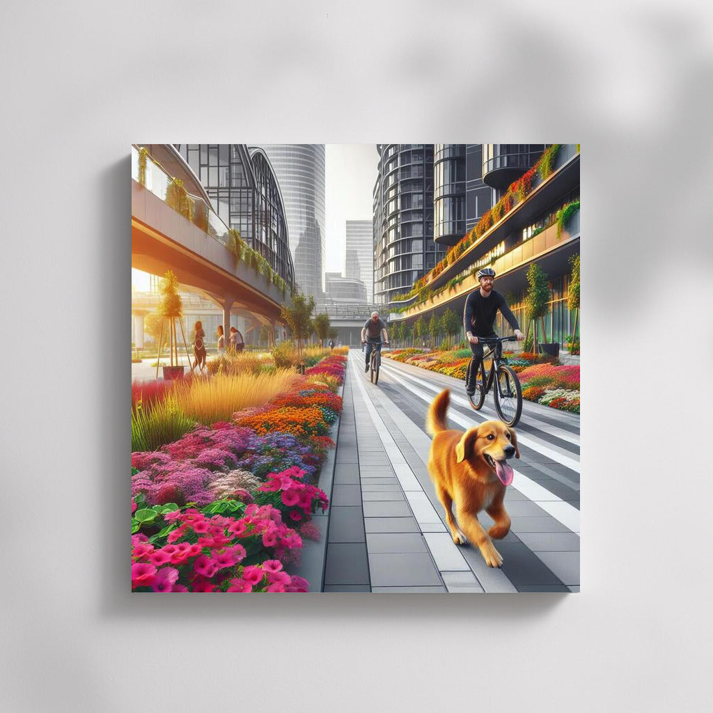Dog Wind: Journey Through Flower City