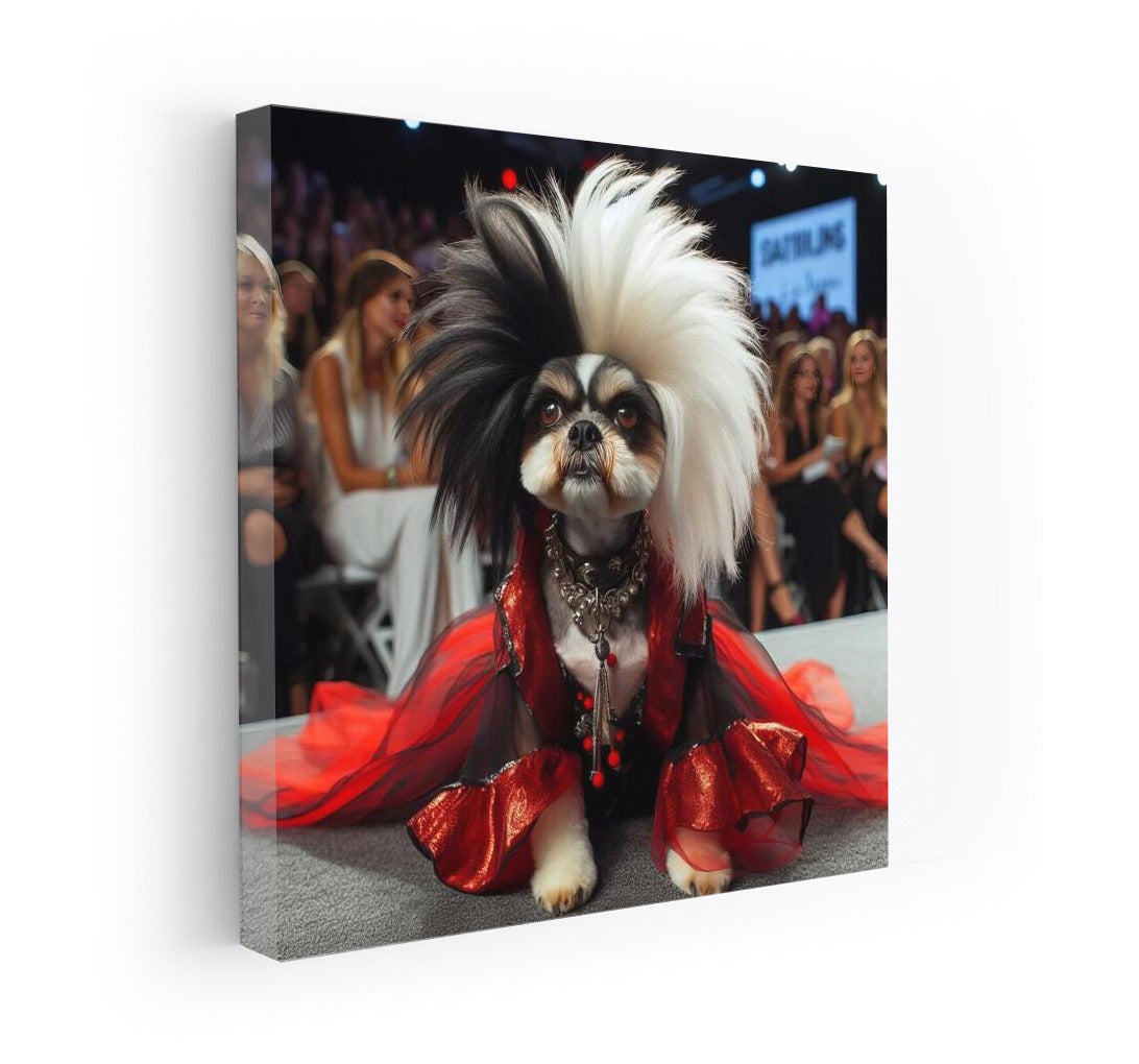 Dog Cruella in Disney Style: A Bright Look for Fashionistas