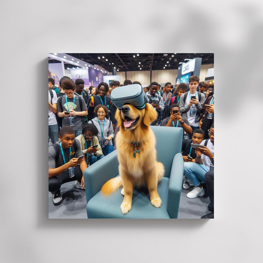 Techno-Ode: Dog in Tech Expo 4