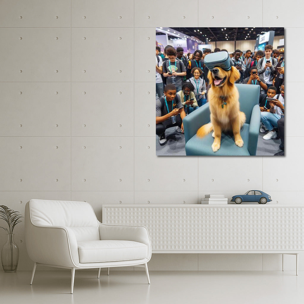Techno-Ode: Dog in Tech Expo 4