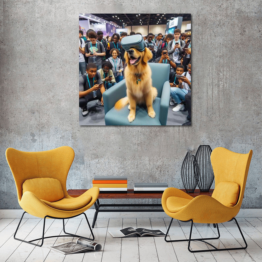 Techno-Ode: Dog in Tech Expo 4