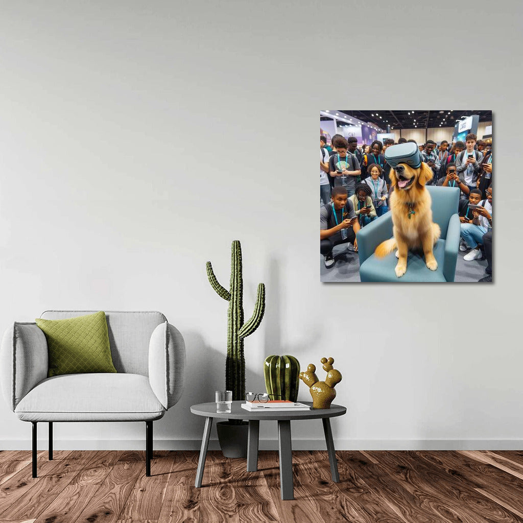 Techno-Ode: Dog in Tech Expo 4