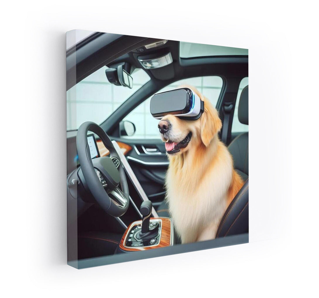Space Voyage: Dog in the Car of the Future