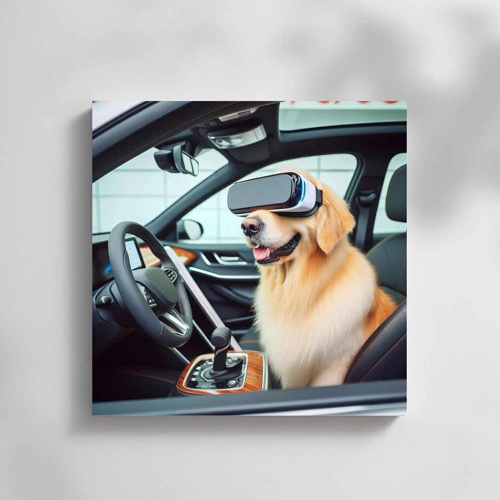 Space Voyage: Dog in the Car of the Future