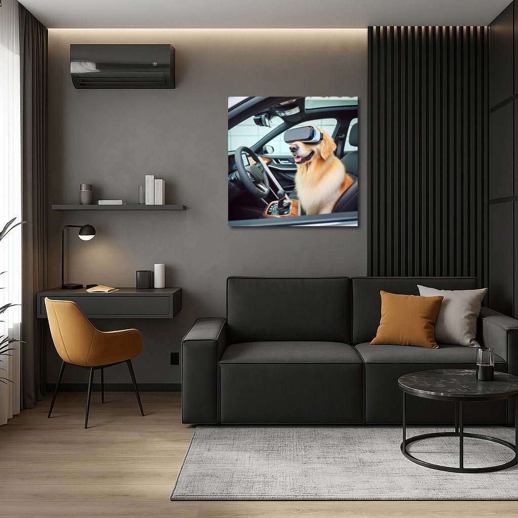 Space Voyage: Dog in the Car of the Future