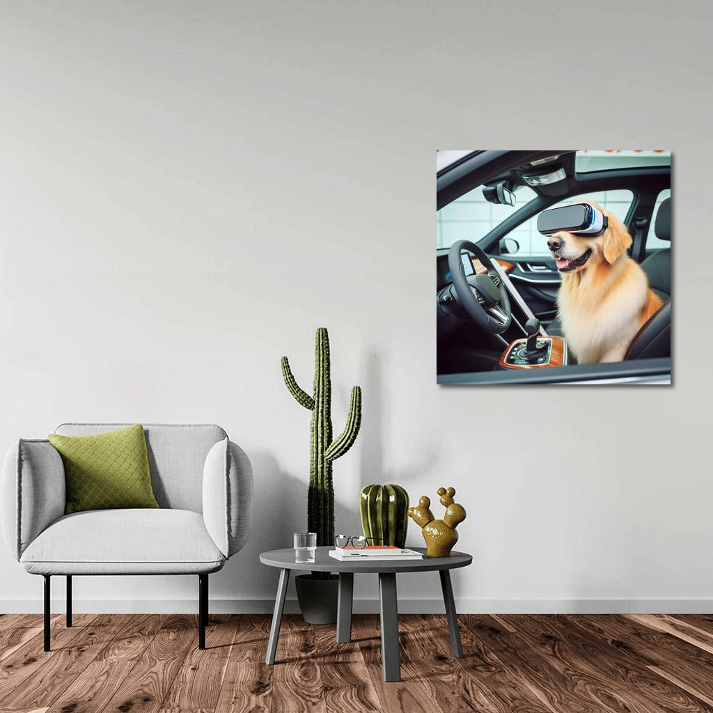 Space Voyage: Dog in the Car of the Future