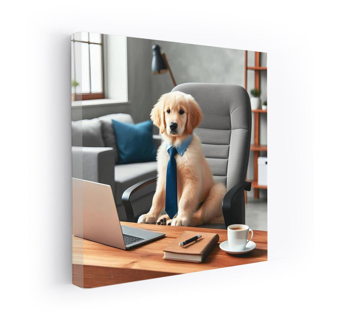Business Dog: Playful Charm for the Office and Home
