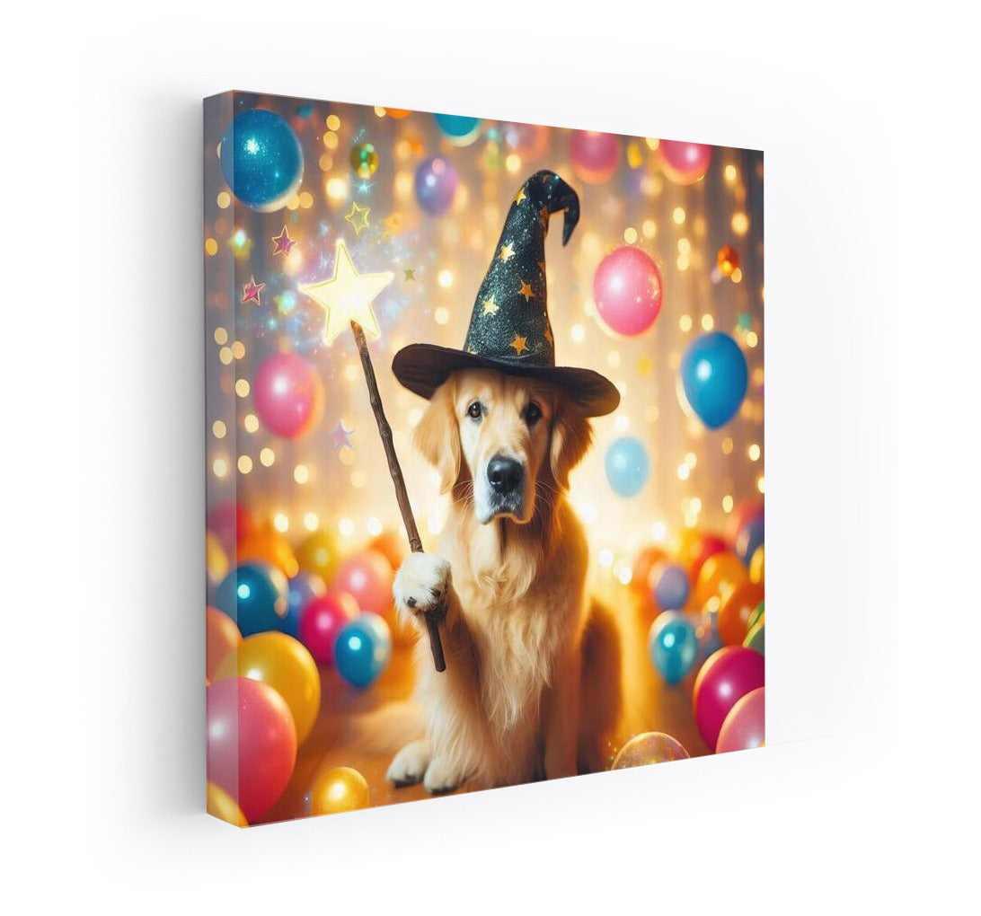 Charming Dog in a Hat: Dog Magic 3 for Your Interior