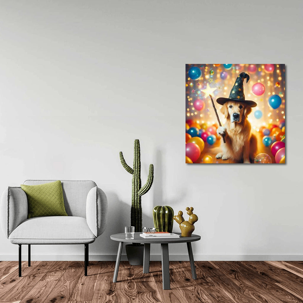 Charming Dog in a Hat: Dog Magic 3 for Your Interior