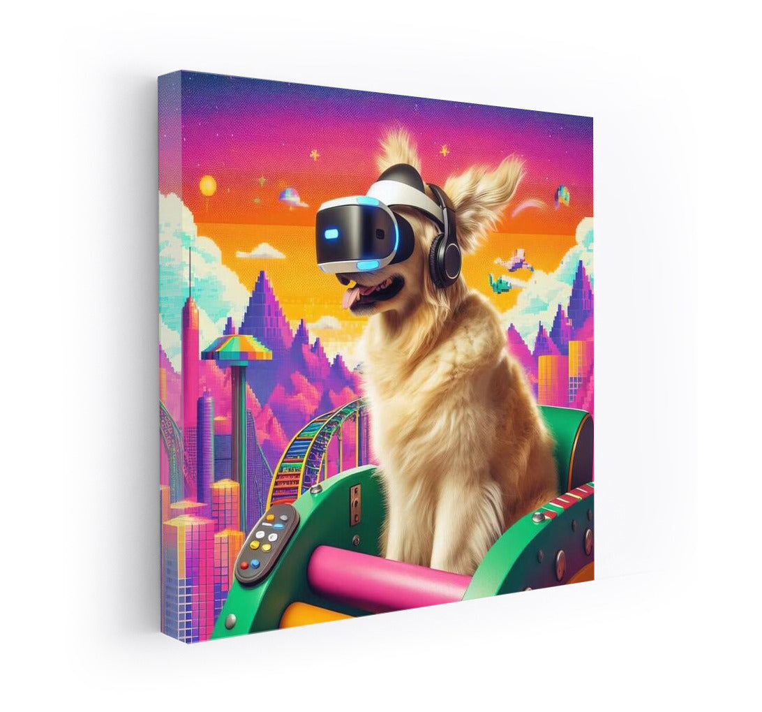 Virtual Dog: Pixel Dreams in VR