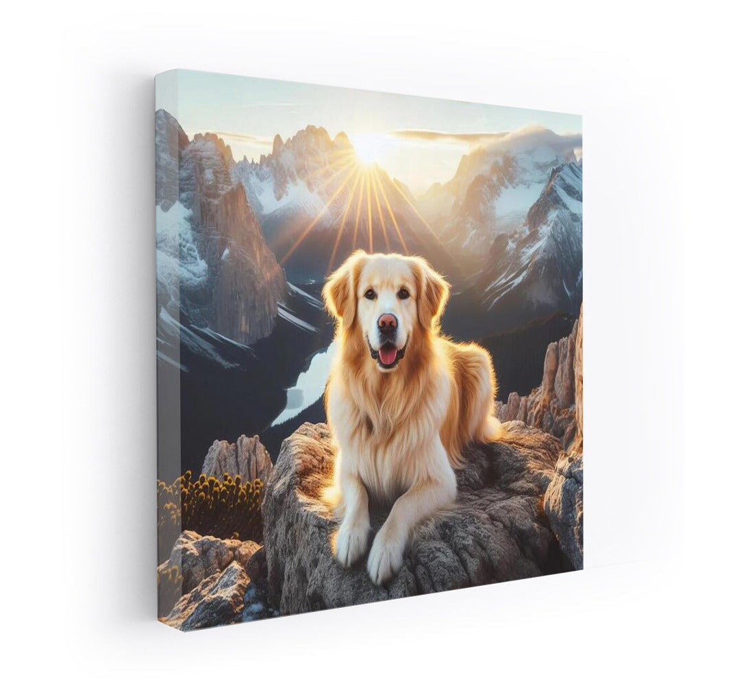 Freedom of Vision: Dog on the Mountain Top