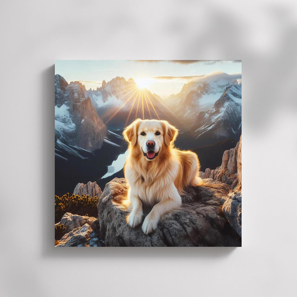 Freedom of Vision: Dog on the Mountain Top