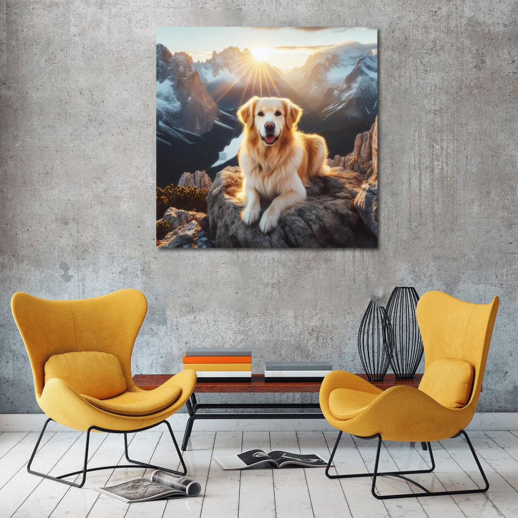 Freedom of Vision: Dog on the Mountain Top