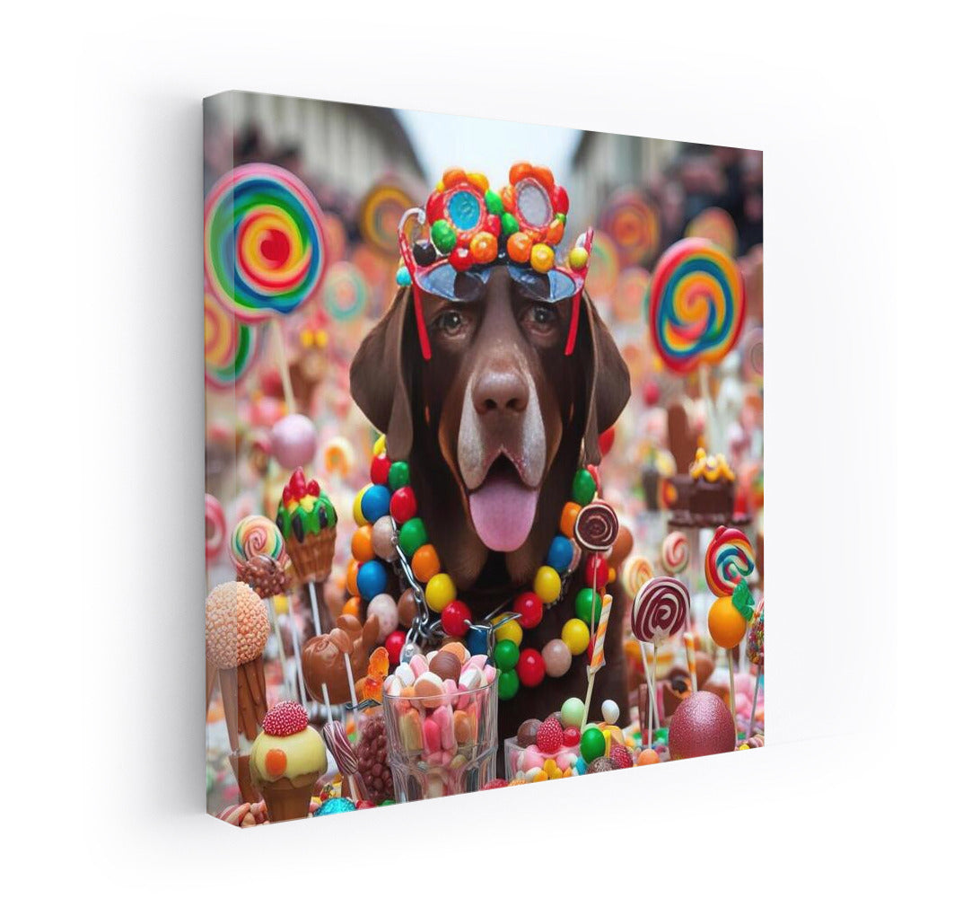Dog on the Candy Parade: Chocolate and Candy Wonders
