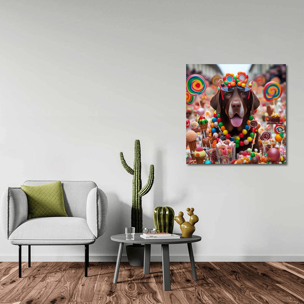 Dog on the Candy Parade: Chocolate and Candy Wonders
