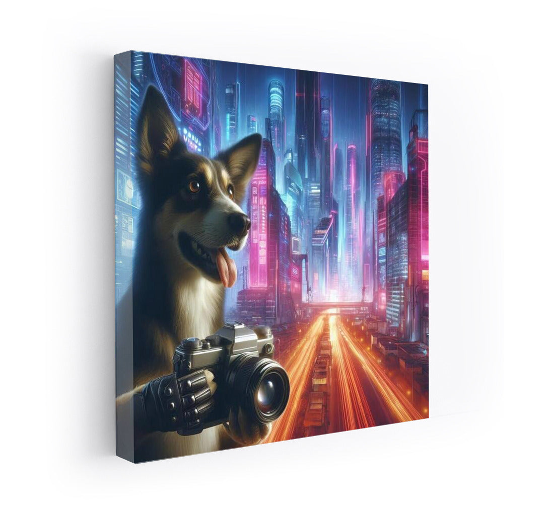 Cyber-Husky: Lens of the Future Metropolis