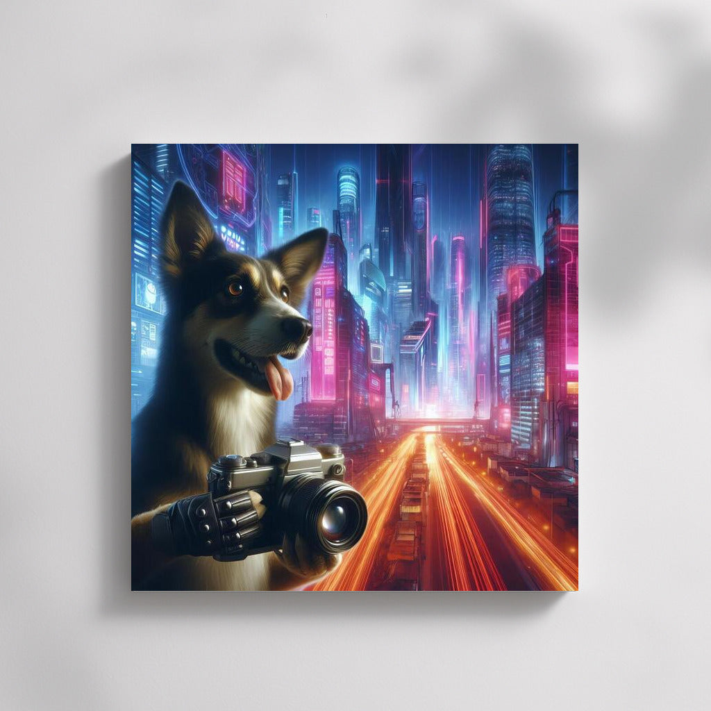 Cyber-Husky: Lens of the Future Metropolis