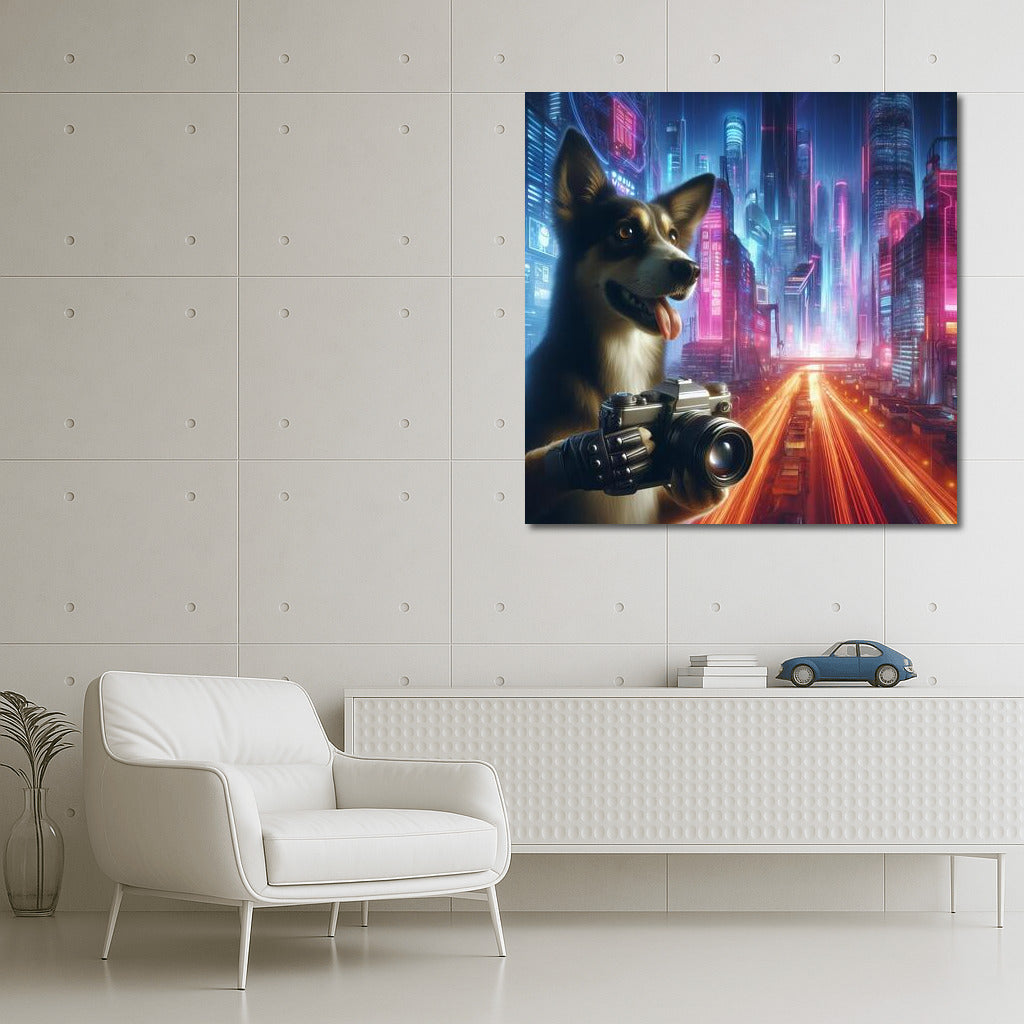 Cyber-Husky: Lens of the Future Metropolis