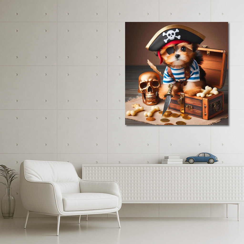 Captain Puppy and the Treasure Chest: Pirate Adventure
