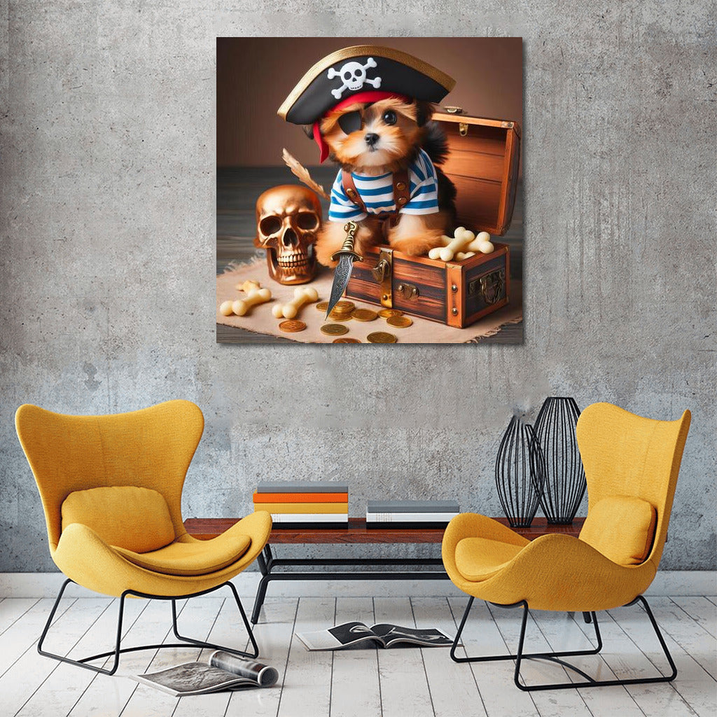 Captain Puppy and the Treasure Chest: Pirate Adventure