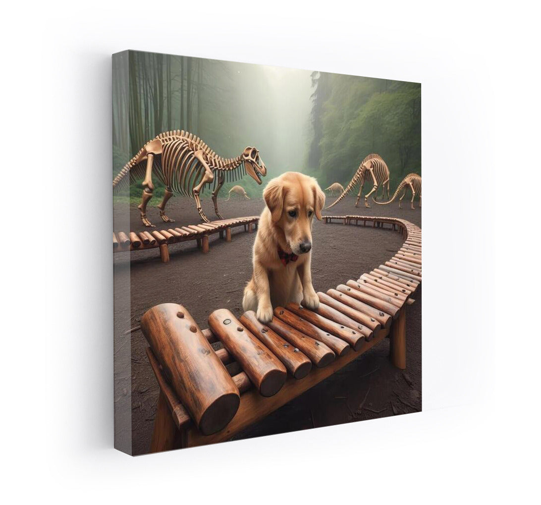Dog and the Dinosaur Bone Xylophone: A Magical Symphony of Adventures