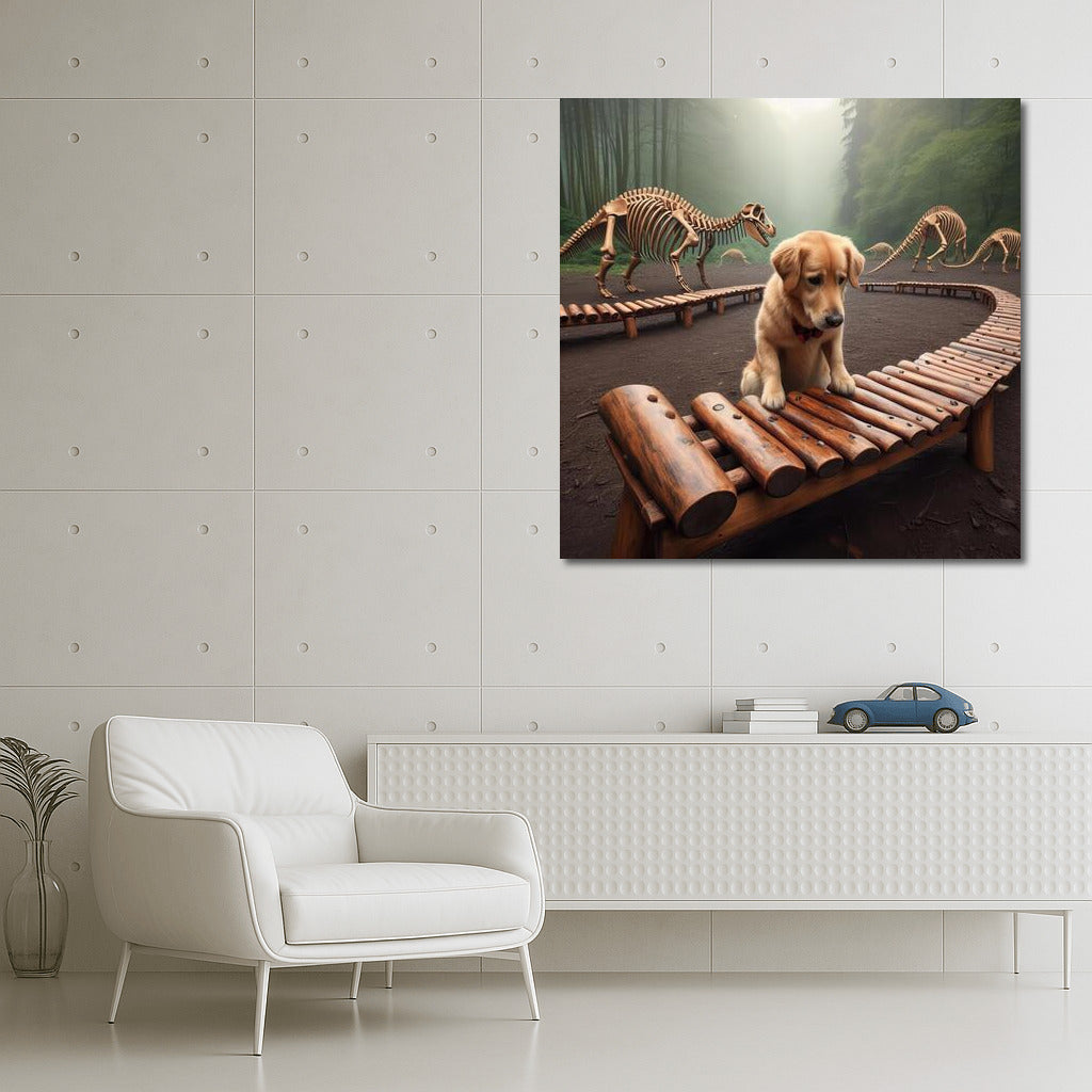 Dog and the Dinosaur Bone Xylophone: A Magical Symphony of Adventures