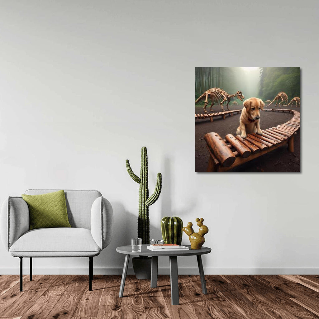 Dog and the Dinosaur Bone Xylophone: A Magical Symphony of Adventures